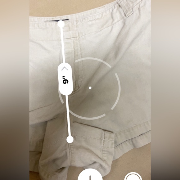 Banana Republic Corduroy Khaki Shorts Size 4 - Picture 14 of 16